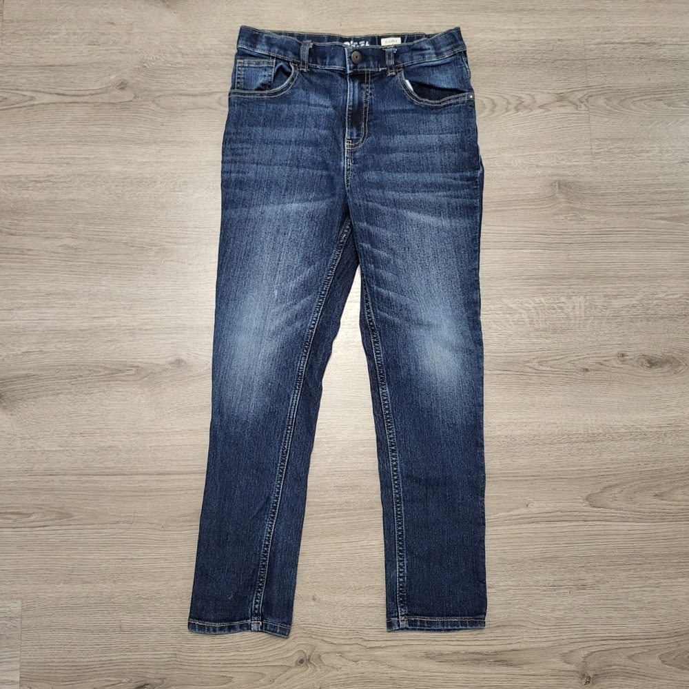 OshKosh Bgosh Kids Classic Straight Leg Blue Jeans Dark Wash Denim Boys size 10